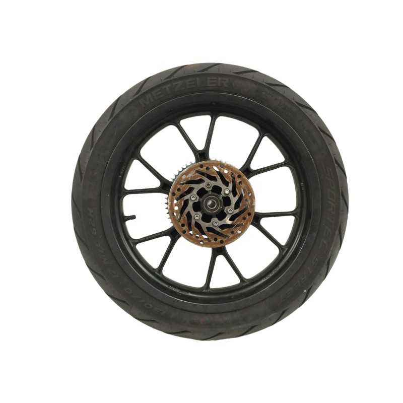 Recambio de rueda trasera para derbi gpr racing 50 racing referencia OEM IAM J17XMT350  