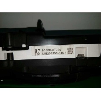 Recambio de cuadro instrumentos para toyota verso active referencia OEM IAM 838000F070 MB2574500457 