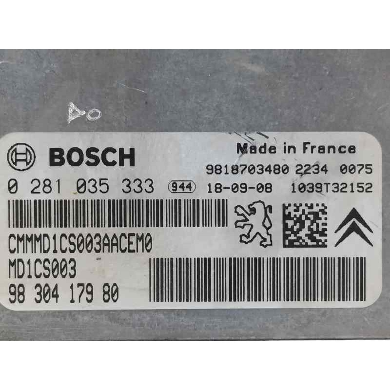 CENTRALITA MOTOR UCE 0281035333