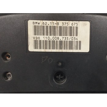 Recambio de cuadro instrumentos para bmw serie 5 berlina (e39) 525td referencia OEM IAM 62118375675 110008735034 