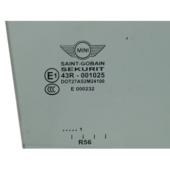 Recambio de luna delantera derecha para mini mini (r56) one referencia OEM IAM   