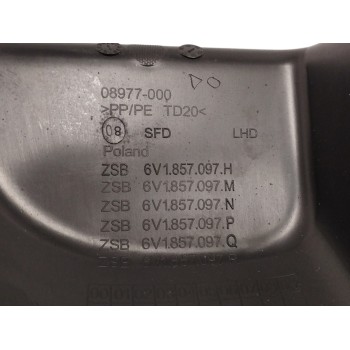 Recambio de guantera para skoda fabia combi 1.0 mpi referencia OEM IAM 6V1857097H  