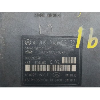 Recambio de abs para mercedes-benz clase c (w203) c 220 cdi (203.006) referencia OEM IAM A2095450232 10092515003 