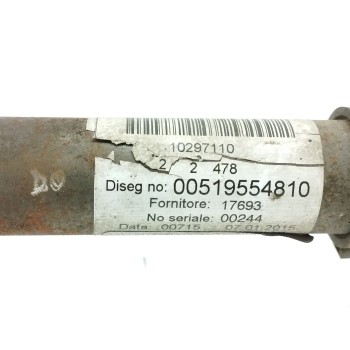 Recambio de transmision delantera izquierda para fiat nuova 500 (150) 1.2 cat referencia OEM IAM 00519554810  