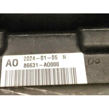 Recambio de refuerzo paragolpes trasero para kia niro ii (sg2) ev referencia OEM IAM 86631AO000  