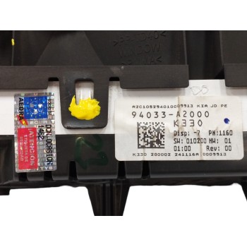 Recambio de cuadro instrumentos para kia cee´d 1.4 cat referencia OEM IAM 94033A200  