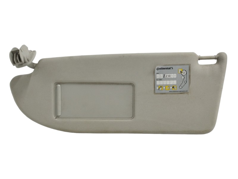 Recambio de parasol izquierdo para seat ibiza st (6p8) 1.4 tdi referencia OEM IAM 6J08575512F4 Recambio de parasol izquierdo para seat ibiza st (6p8) 1.4 tdi referencia OEM IAM 6J08575512F4