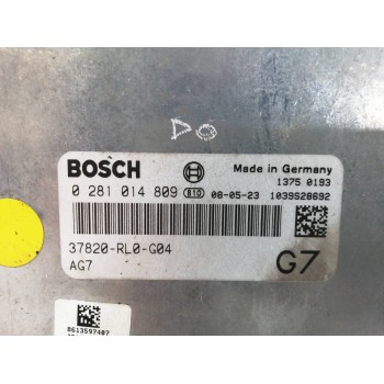 Recambio de centralita motor uce para honda accord berlina (cu) 2.2 dtec cat referencia OEM IAM 37820RL0G04 0281014809 