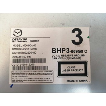 Recambio de sistema audio / radio cd para mazda 3 lim. () style referencia OEM IAM BHP3669G0C  