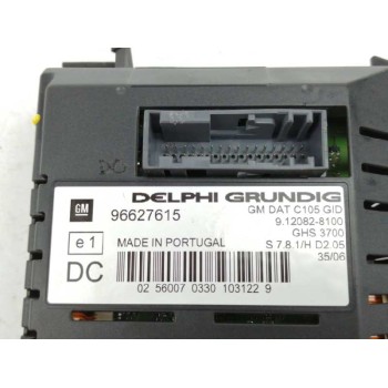 Recambio de pantalla multifuncion para opel antara 2.0 cdti cat (z 20 dmh / llw) referencia OEM IAM 96627615 9120828100 