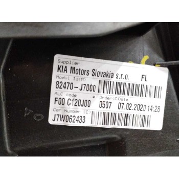 Recambio de elevalunas delantero izquierdo para kia ceed sportswagon 1.0 tgdi cat referencia OEM IAM 82470J7000 SIN MOTOR 