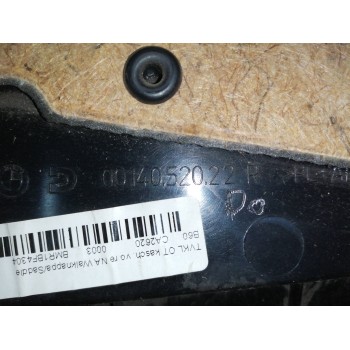 Recambio de guarnecido puerta delantera derecha para bmw 7 (f01, f02, f03, f04) 750 i, li referencia OEM IAM 0014052022R NEGRO 