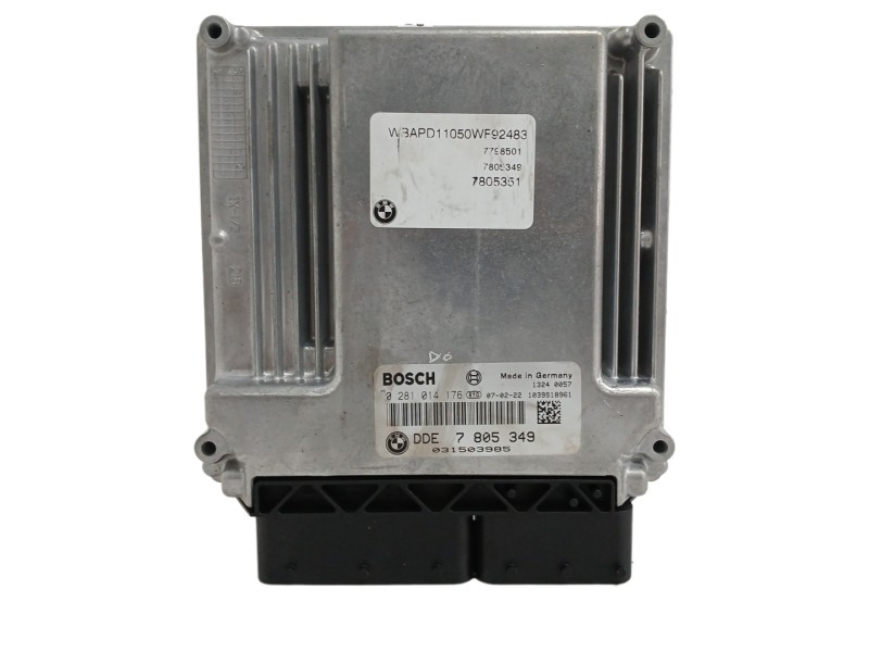 Recambio de centralita motor uce para bmw x3 (e83) 2.0 16v diesel cat referencia OEM IAM 7805349 0281014176 Recambio de centralita motor uce para bmw x3 (e83) 2.0 16v diesel cat referencia OEM IAM 7805349 0281014176