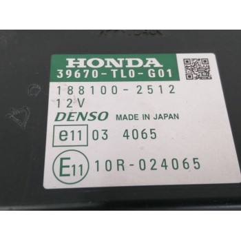 Recambio de modulo electronico para honda accord berlina (cu) 2.2 dtec cat referencia OEM IAM 39670TL0G01 1881002512 