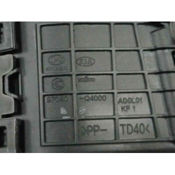 Recambio de rejilla aireadora para kia niro i (de) e-niro referencia OEM IAM 97040Q4000 TRASERA DEL APOYABRAZOS 