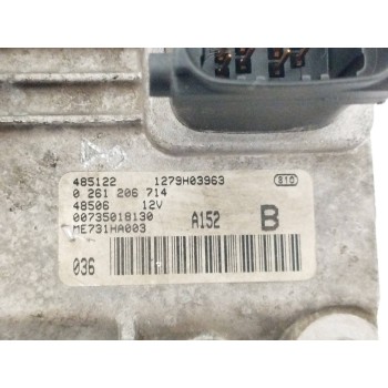 Recambio de centralita motor uce para alfa romeo 147 (190) 1.6 16v cat referencia OEM IAM 00735018130 0261206714 0261206714