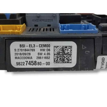 Recambio de caja reles / fusibles para citroën jumpy iii autobús (v_) 1.5 bluehdi 120 referencia OEM IAM 9822745880  