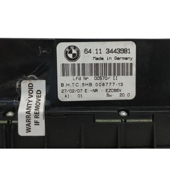 Recambio de mando calefaccion / aire acondicionado para bmw x3 (e83) 2.0 16v diesel cat referencia OEM IAM 64113443981  