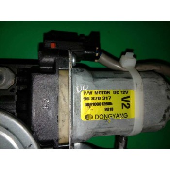 Recambio de elevalunas delantero derecho para chevrolet aveo ls referencia OEM IAM TIJERA 96870317 5 PUERTAS 