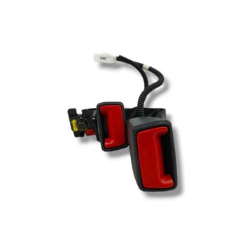 Recambio de enganche cinturon izquierdo para kia niro i (de) e-niro referencia OEM IAM 898A0Q4100WK TRASERO 
