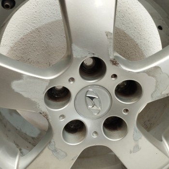 Recambio de llanta para hyundai tucson (jm) 2,0 classic 4x2 referencia OEM IAM 529102E370 6,5JX16 ET46 5H 5X115