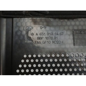 Recambio de tapa motor para mercedes-benz clase c (w204) coupe 2.1 cdi cat referencia OEM IAM A6510101467 OBSERVAR FOTO 