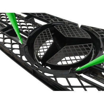 Recambio de rejilla delantera para mercedes-benz clase c (w204) coupe 2.1 cdi cat referencia OEM IAM A2048880160 OBSERVAR FOTO 