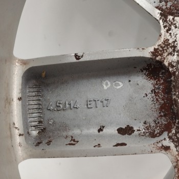 Recambio de llanta para aixam crossline 0.4 cc d referencia OEM IAM 6AA080 4,5J14ET17 4H 4X115