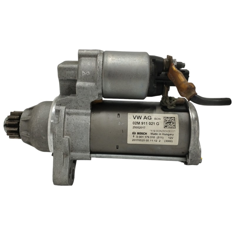 Recambio de motor arranque para skoda fabia combi 1.0 mpi referencia OEM IAM 02M911021G 0001179510 