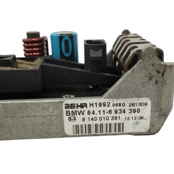 Recambio de resistencia calefaccion para bmw 7 (e65, e66, e67) 730 d referencia OEM IAM 64116934390 9140010391 