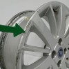 Recambio de llanta para fiat grande punto (199) 1.3 16v jtd cat referencia OEM IAM 51732815 6,0JX16H2ET45 4H 4X100