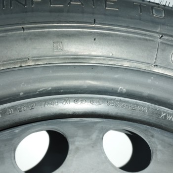 Recambio de neumatico repuesto para kia sorento iv (mq4, mq4a) 1.6 t-gdi hybrid awd referencia OEM IAM 52919P2100 17X4B 5H 5X115