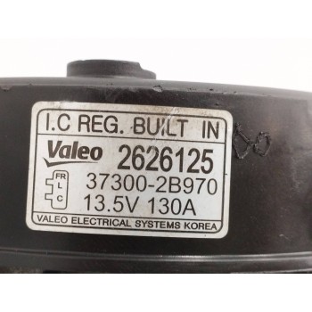 Recambio de alternador para hyundai tucson (tl, tle) 1.6 gdi referencia OEM IAM 373002B970 130A 2626125