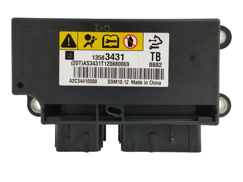 Recambio de centralita airbag para chevrolet aveo 1.4 cat referencia OEM IAM 13583431 A2C34410500 