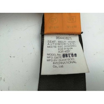 Recambio de cinturon seguridad trasero izquierdo para opel antara 2.0 cdti cat (z 20 dmh / llw) referencia OEM IAM 96440821  