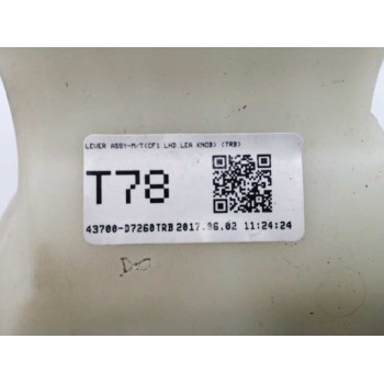 Recambio de palanca cambio para hyundai tucson 1.7 crdi cat referencia OEM IAM 43700D7260TRB  