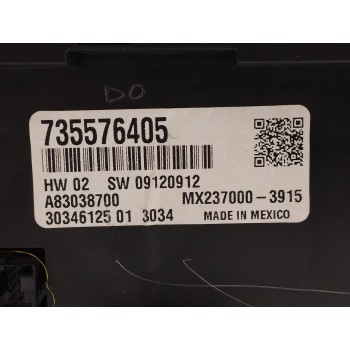 Recambio de mando climatizador para fiat nuova 500 (150) 1.2 cat referencia OEM IAM 735576405  
