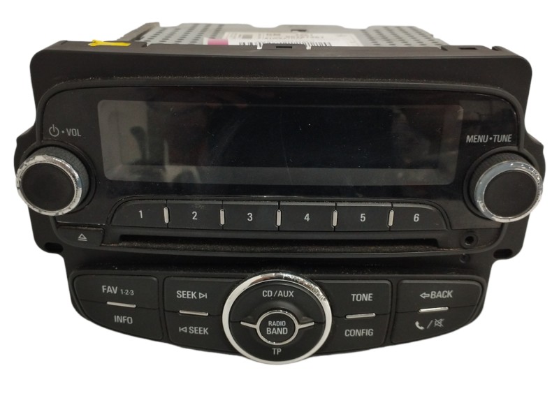 Recambio de sistema audio / radio cd para chevrolet aveo 1.4 cat referencia OEM IAM 95127261 Recambio de sistema audio / radio cd para chevrolet aveo 1.4 cat referencia OEM IAM 95127261