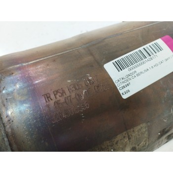 Recambio de catalizador para citroën c4 berlina 1.6 hdi cat (9hy / dv6ted4) referencia OEM IAM K305  