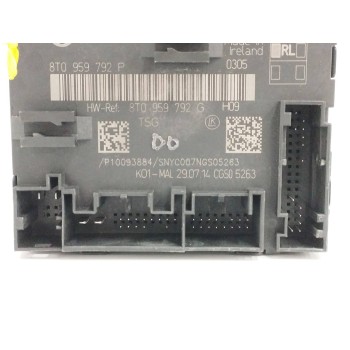 Recambio de modulo electronico para audi a4 ber. (b8) 2.0 16v tdi referencia OEM IAM 8T0959792P CONTROL PUERTA 8T0959792G