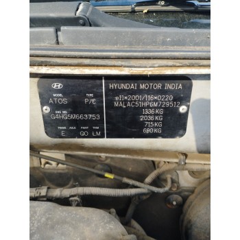Recambio de carroceria corte para hyundai atos prime (mx) 1.1 12v cat referencia OEM IAM   