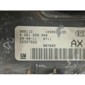Recambio de centralita motor uce para opel corsa d 1.2 16v cat (z 12 xep / lb4) referencia OEM IAM 55557933 0261208940 