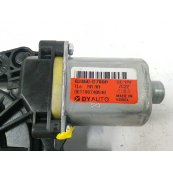 Recambio de motor elevalunas trasero derecho para hyundai tucson 1.7 crdi cat referencia OEM IAM 83460D7000  