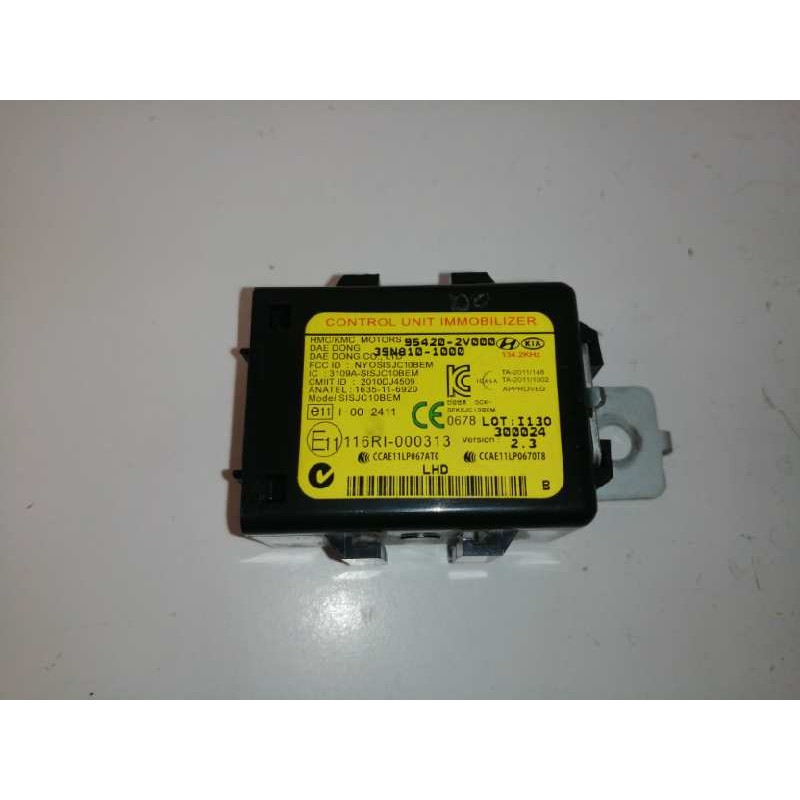 Recambio de centralita inmovilizador para kia rio iii (ub) 1.25 cvvt referencia OEM IAM 954202V000  