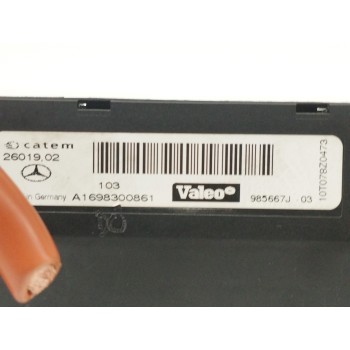 Recambio de resistencia calefaccion para mercedes-benz clase m (w164) 3.0 cdi cat referencia OEM IAM A1698300861 ELEMENTO CALEFA