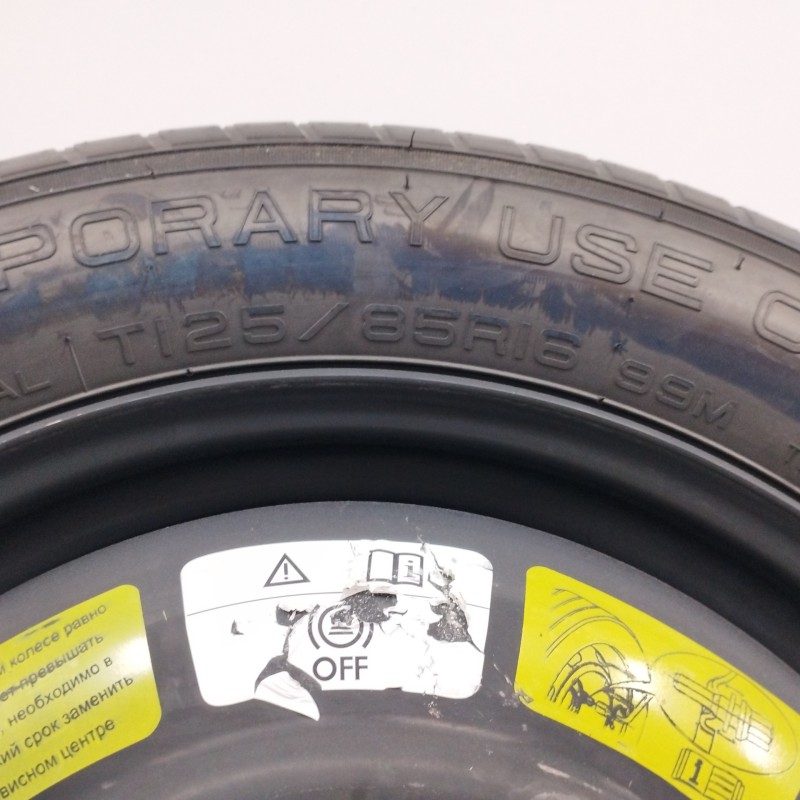 NEUMATICO REPUESTO 3 5BX16 ET32 5H 5X110