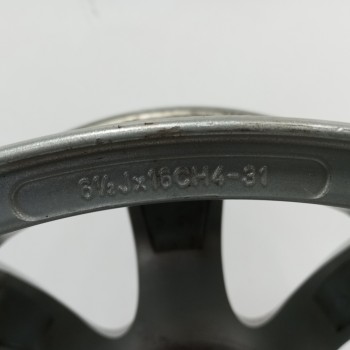 Recambio de llanta para peugeot 307 (s1) 2.0 hdi cat referencia OEM IAM 9652489880 6,5JX16CH4-31 4H 4X108