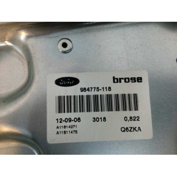 Recambio de elevalunas delantero derecho para ford focus berlina (cap) titanium referencia OEM IAM TIJERA 6M5T14B533CA CACOMUNES