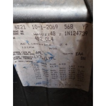 Recambio de carroceria corte para audi a6 berlina (4b2) 2.4 v6 30v referencia OEM IAM   