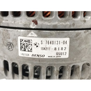 Recambio de alternador para bmw serie 3 touring (f31) 318d referencia OEM IAM 7640131 150A OBSERVAR FOTOS